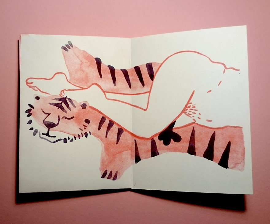 Colorama Clubhouse #9 tigers and fluids, Burcu Türker